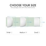 AHASTYLE PT99-PRO-1 3 Pairs for Apple AirPods Pro 2 / AirPods Pro S+M+L Bluetooth-compatible Earphone Tips Silicone Ear Caps