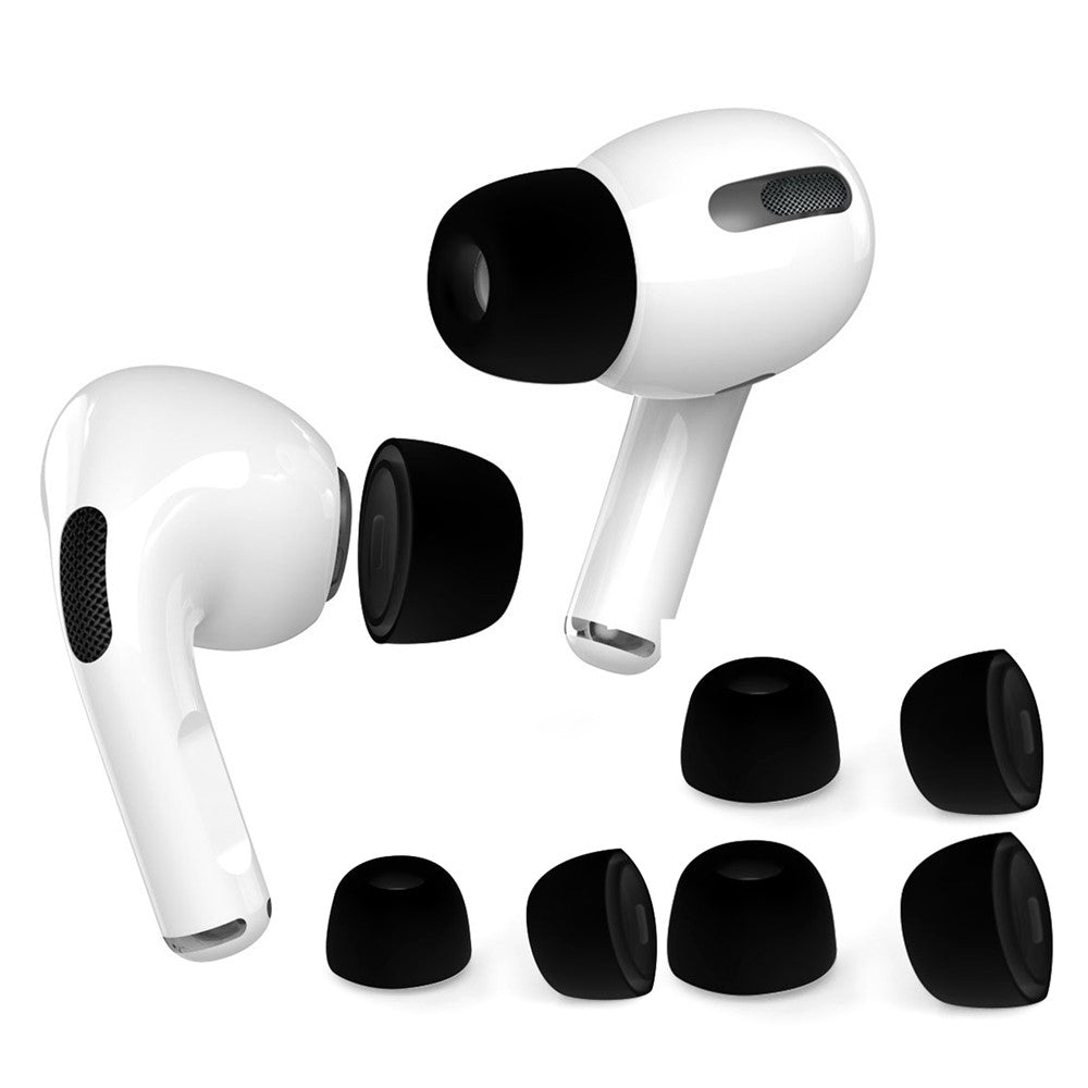 AHASTYLE PT99-PRO-1 3 Pairs for Apple AirPods Pro 2 / AirPods Pro S+M+L Bluetooth-compatible Earphone Tips Silicone Ear Caps