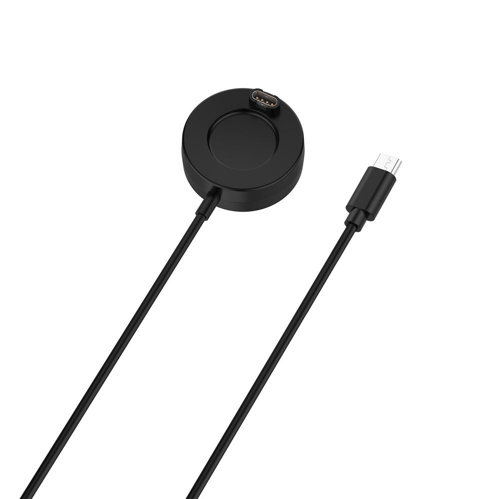 For Garmin Forerunner 265 / 265S / 965 / 955 / Fenix 5 / 6 / 7 Charging Dock Type-C Watch Charger with 100cm Cable