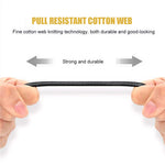 1.2m Earphone Cable Audio Extension Cable Jack 3.5mm to 3.5mm Male to Male Aux Cable Cord with Sliding Volume Control Mic