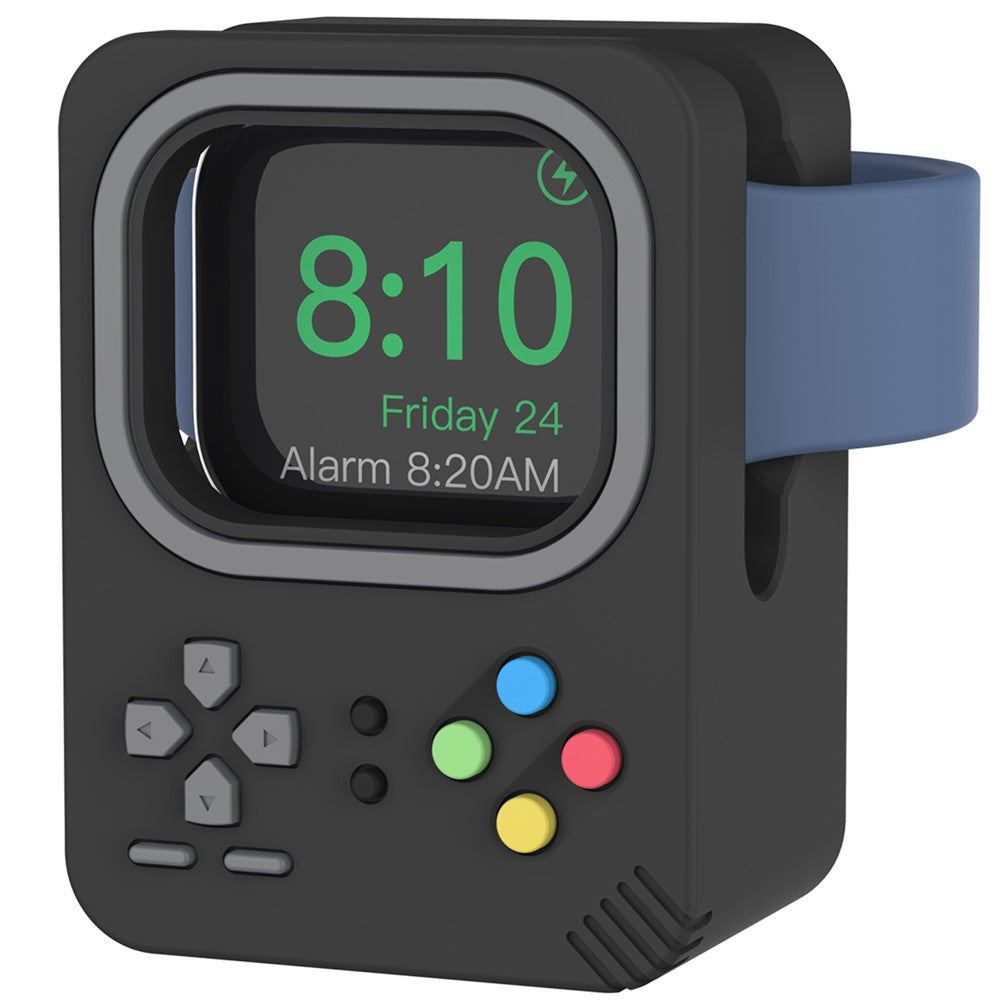 AHASTYLE DD-05 Charging Stand Compatible with Apple Watch Silicone Charging Holder Dock Station