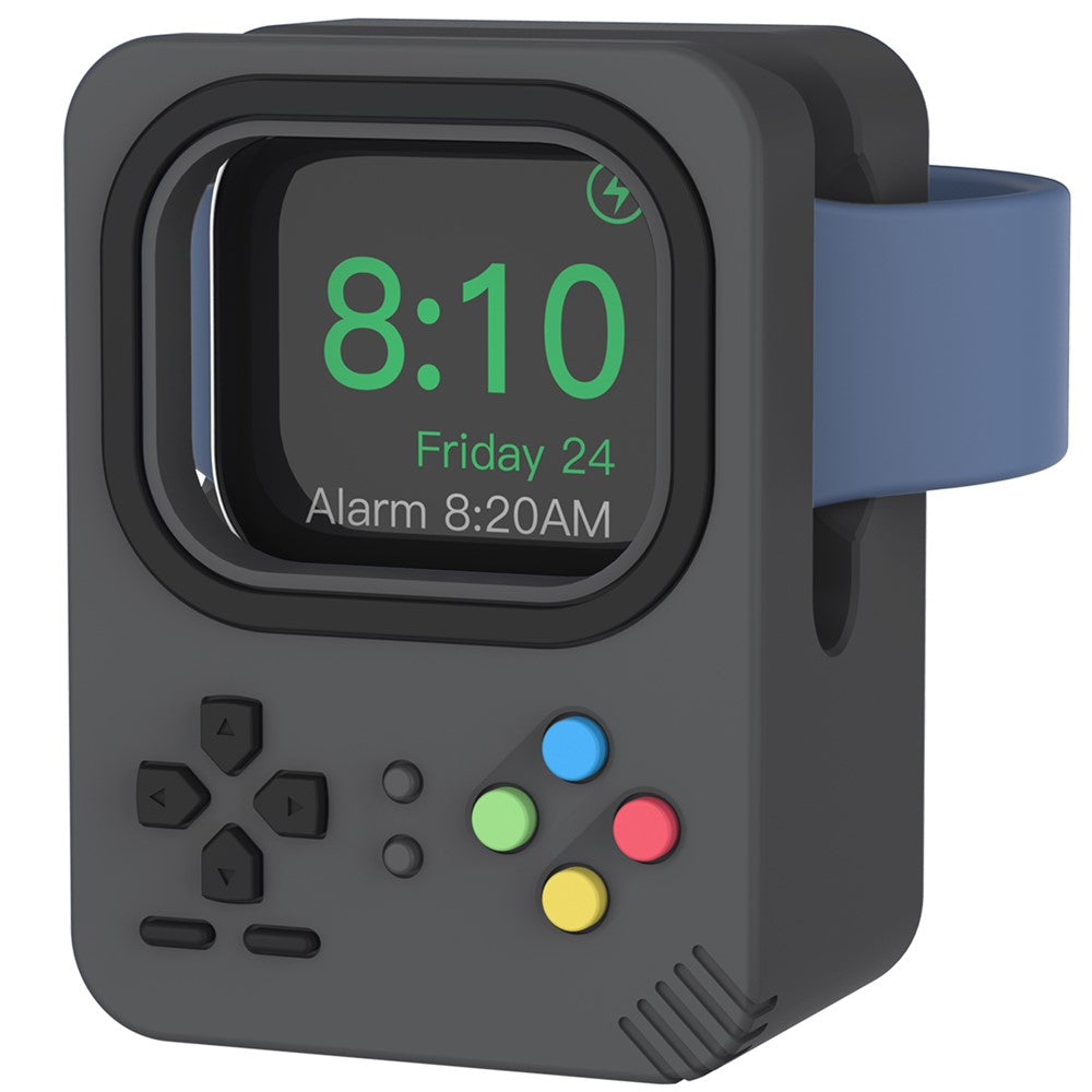 AHASTYLE DD-05 Charging Stand Compatible with Apple Watch Silicone Charging Holder Dock Station