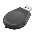 Bærbar USB-oplader, ledningsfri nøgleringoplader med rem til Samsung Galaxy Watch6 / 5 / 4 / 3 Active