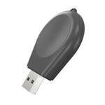 Bærbar USB-oplader, ledningsfri nøgleringoplader med rem til Samsung Galaxy Watch6 / 5 / 4 / 3 Active