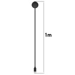100cm Charging Dock for Google Pixel Watch 3 45mm / 41mm / Watch 2 / Fitbit Ace LTE Charger Magnetic Charging Cable