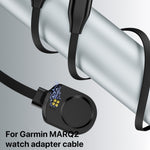 1 m Type-C opladningskabel til Garmin MARQ 2 Athlete / Adventurer / Captain Smart Watch oplader opladningsbase
