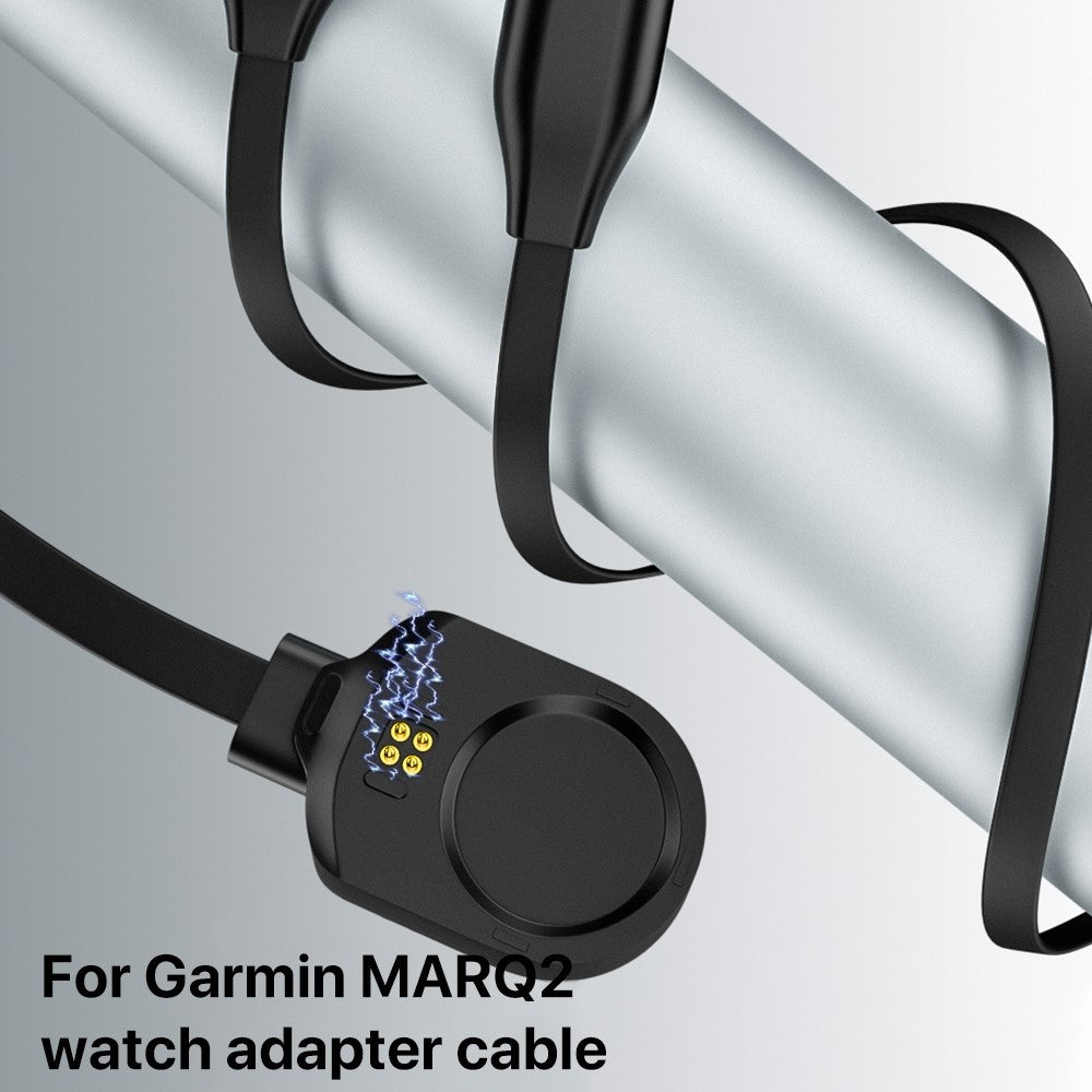 1 m Type-C opladningskabel til Garmin MARQ 2 Athlete / Adventurer / Captain Smart Watch oplader opladningsbase