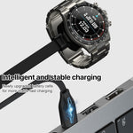 1 m Type-C opladningskabel til Garmin MARQ 2 Athlete / Adventurer / Captain Smart Watch oplader opladningsbase