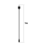 1 m magnetisk strømledning til Samsung Galaxy Fit3 (SM-R390) opladerkabel