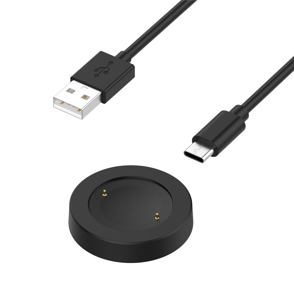 For Honor Watch GS 4 / Watch GS 3 MUS-B19 / Watch 5 / Watch 4 TMA-L19 Charging Dock Watch Charger with 1m Splittable Cable