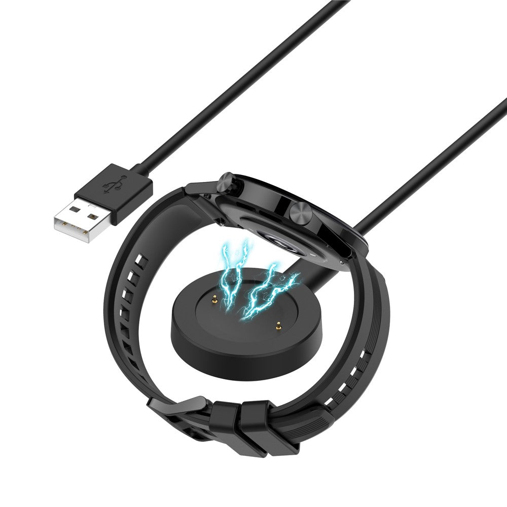 For Honor Watch GS 4 / Watch GS 3 MUS-B19 / Watch 5 / Watch 4 TMA-L19 Charging Dock Watch Charger with 1m Splittable Cable