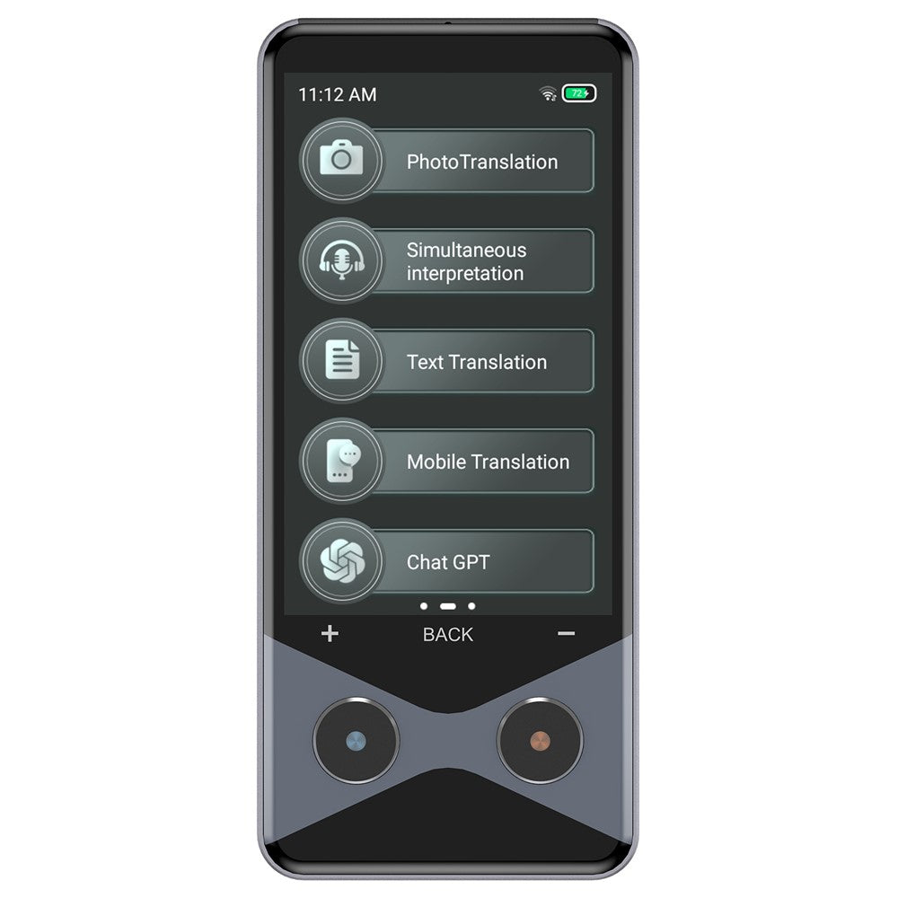 V9000 AI Smart Translator 4G WiFi Offline Photo Translation Device Support 137 Languages