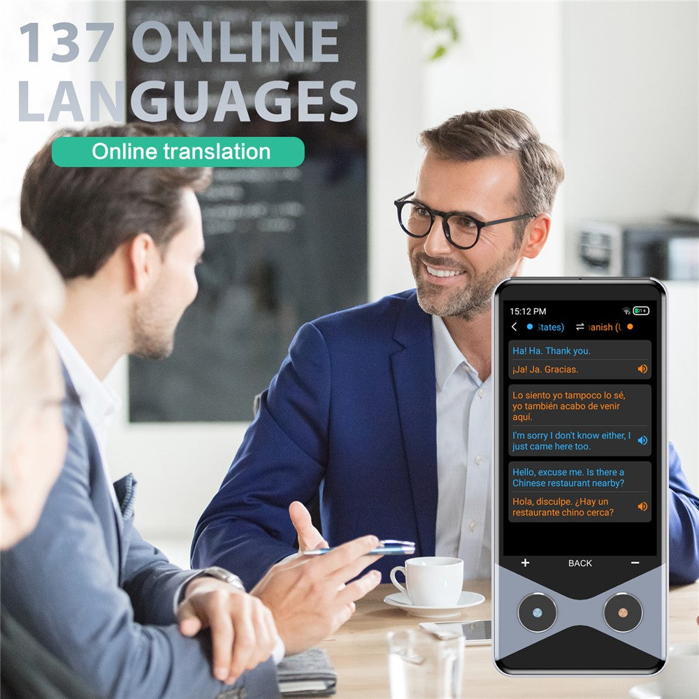 V9000 AI Smart Translator 4G WiFi Offline Photo Translation Device Support 137 Languages