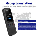 S80 AI Language Translator Photo Translation Voice to Text Offline Voice Translation Interpretation Device
