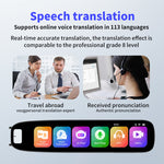 A27S 4.24 Inch Intelligent Scanning Translation Pen 113 Languages Smart Voice Translator, 1+8GB
