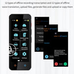 F12 Intelligent Voice Translator Real-Time Multilingual Translation Device with Recording Photo Translation Functions