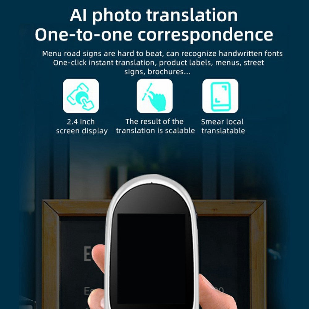 F1A Offline Translator Smart Photo  /  Simultaneous Translator Pen 2.4 inch HD Screen Multi-Language Translation Stick