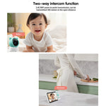 C8-A WiFi Baby Monitor 1080P Video Camera with Screen / Remote Tracking / Cry Detection / App Control