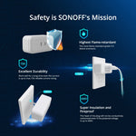 SONOFF S40 WiFi Smart Socket Mini Plug for Home Office Compact Plug Support APP / Voice Control