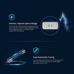 SONOFF S40 WiFi Smart Socket Mini Plug for Home Office Compact Plug Support APP / Voice Control