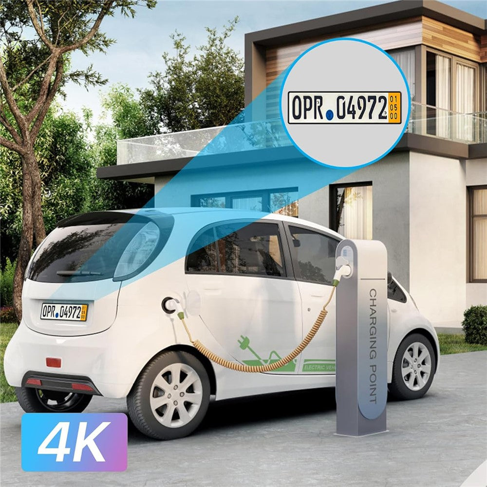 ZOSI 1Pc 4K PoE Add-on Camera 8MP AI Human Vehicle Detection Waterproof Color Night Vision Security Bullet Cam