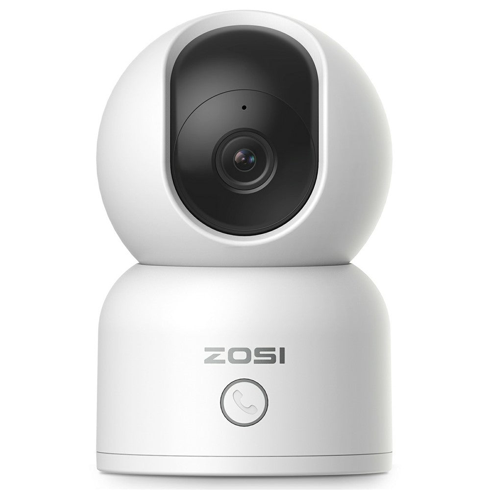 ZOSI C518 1080P Säkerhetskamera 2MP Inomhus WiFi Panorering Tilt AI Människodetektering Automatisk Spårning Nattseende Tvåvägs Audio Säkerhetskamera
