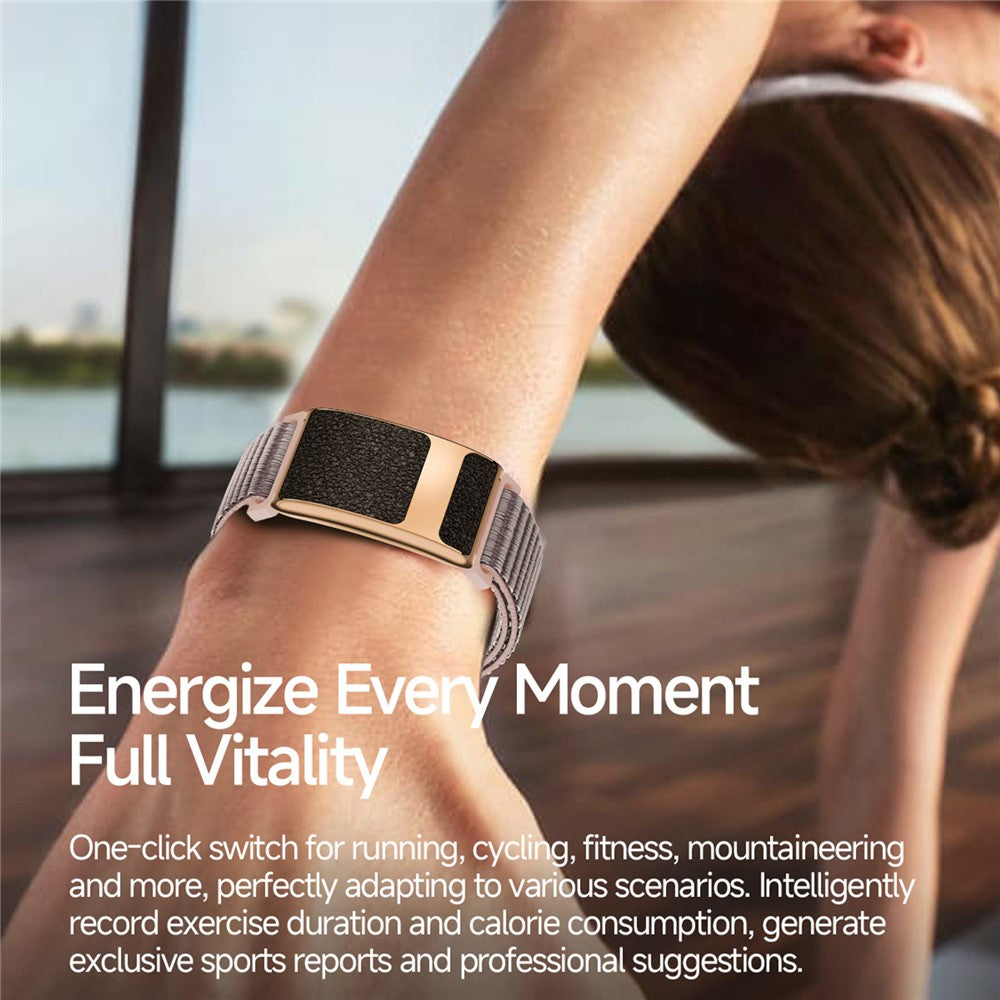TK35 Pro Screenless Smart Band ECG Heart Rate SpO2 Body Temp Health Tracker IP68 Waterproof