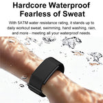 Y28C Screenless Smart Wristband Waterproof Fitness Tracker Blood Oxygen Heart Rate Health Monitor