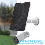 4W USB Solar Panel for Security Camera, Waterproof Solar Charger for Camera with 360-Degree Adjustable Mounting