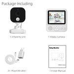 ABM900 Baby Monitor 2.8 inch Indoor Security Camera Two-Way Audio, Lullabies