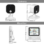 ABM900 Baby Monitor 2.8 inch Indoor Security Camera Two-Way Audio, Lullabies