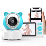 C8 5.0-inch Tuya APP Remote WiFi Camera Cry Detection Wireless Baby Monitor