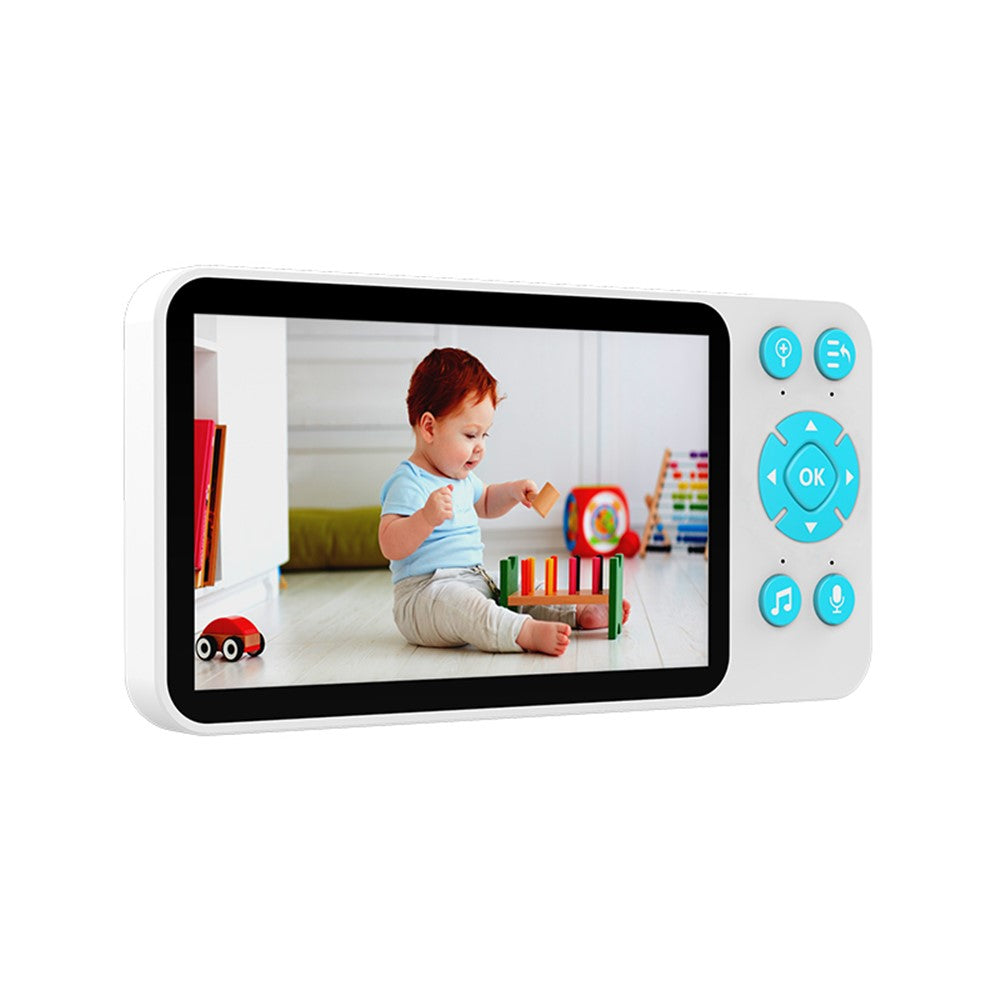 C8 5.0-inch Tuya APP Remote WiFi Camera Cry Detection Wireless Baby Monitor