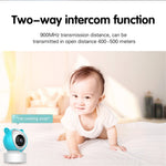 C8 5.0-inch Tuya APP Remote WiFi Camera Cry Detection Wireless Baby Monitor