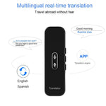 G6X Built-In 600mAh Battery Bluetooth-compatible 137 Languages Speech Translator for 8-Pin, Android
