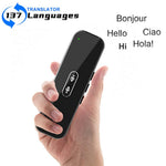 G6X Built-In 600mAh Battery Bluetooth-compatible 137 Languages Speech Translator for 8-Pin, Android