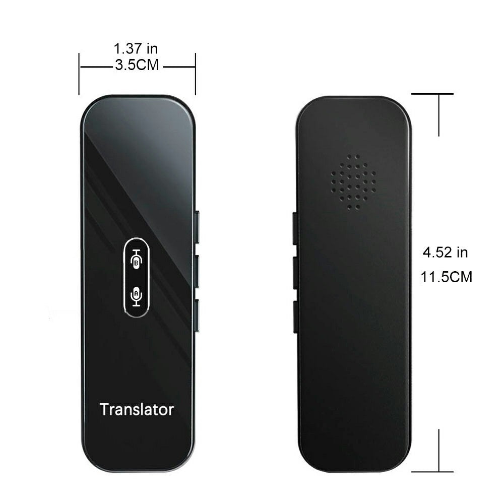 G6X Built-In 600mAh Battery Bluetooth-compatible 137 Languages Speech Translator for 8-Pin, Android