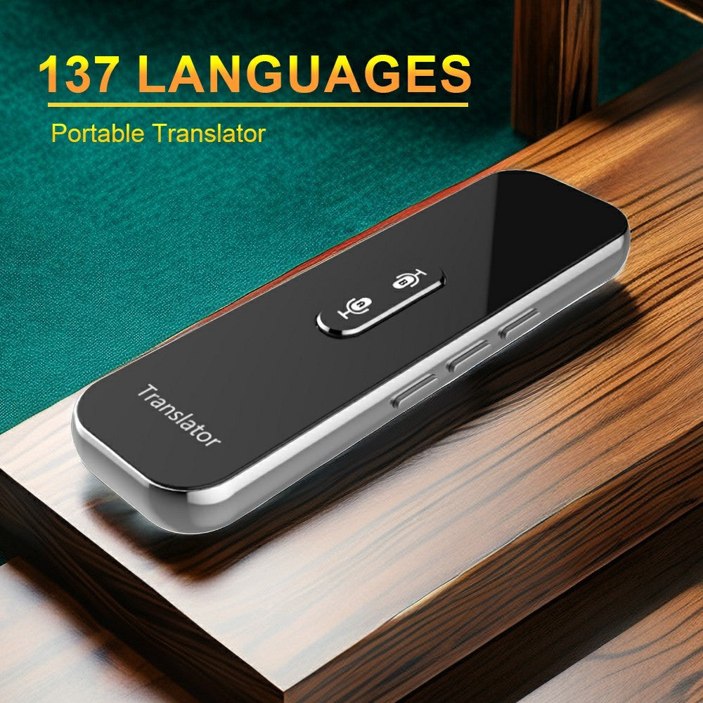 G6X Built-In 600mAh Battery Bluetooth-compatible 137 Languages Speech Translator for 8-Pin, Android