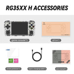ANBERNIC RG35XX H 64GB+128GB Handheld Game Console 3.5-inch IPS Screen Support 10K Games (English Version)