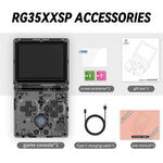 ANBERNIC RG35XXSP Flip håndholdt spillekonsol 64GB 5000+spil understøtter streaming (engelsk version)
