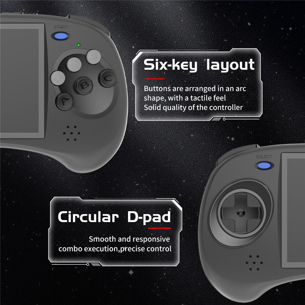 ANBERNIC RG ARC-D Handheld Game Console with Games, Dual System 128GB (English Version)