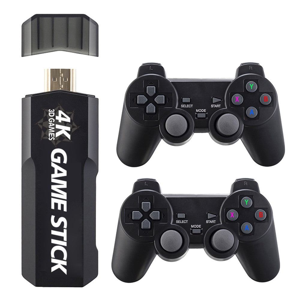 AMPOWN GD10 32G Memory HD Game Stick Wireless Gamepad Double Game Console, English Version
