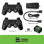 DATA FROG Y3 Lite Game Stick HD TV Video Gaming Console with 2 Wireless Gamepad, 32G Memory Card / 10000 Games