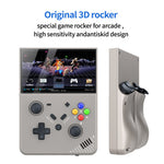 R43pro Built-In 20000 Games 4.3 Inch HD Screen 3D Rocker Handheld Arcade Game Console, with 64G TF Card