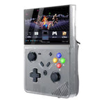 R43pro Built-In 20000 Games 4.3 Inch HD Screen 3D Rocker Handheld Arcade Game Console, with 64G TF Card