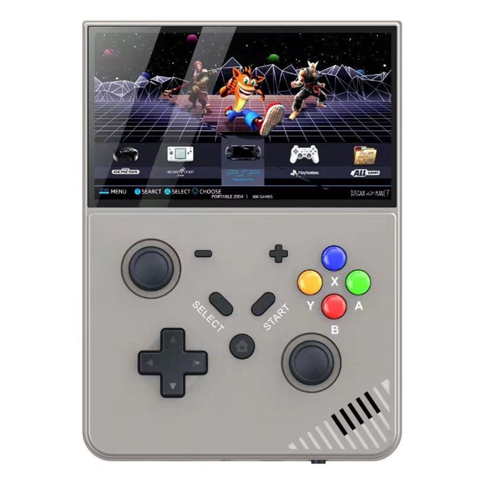 R43pro Built-In 30000 Games 4.3 Inch HD Screen 3D Rocker Handheld Arcade Game Console, with 128G TF Card