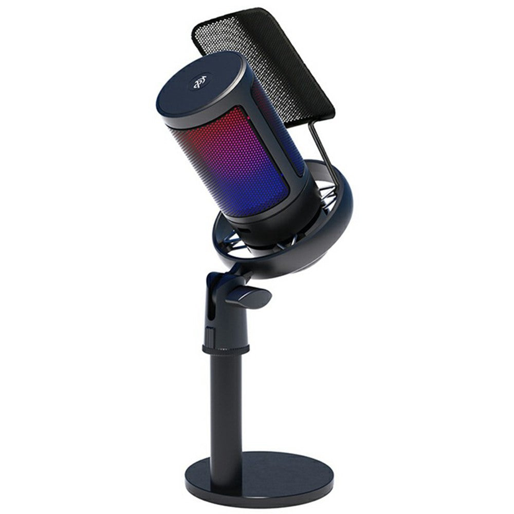ME6S Professional Condenser Mic USB Desktop Microphone for Computer Gaming Live Broadcast