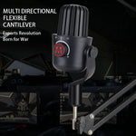 PDO-20 USB Gaming Microphone Noise Cancellation Condenser Mic for Live Streaming, Recording, PC