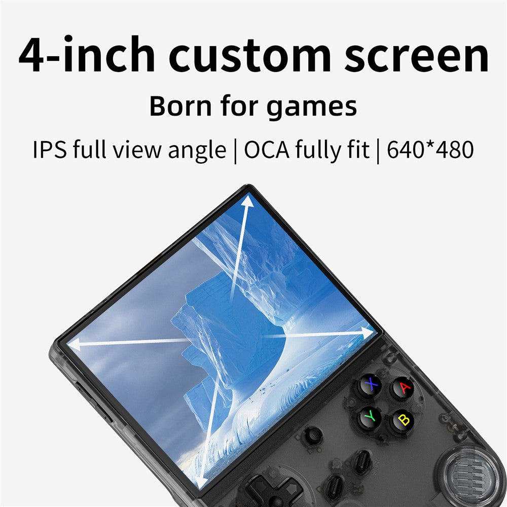 ANBERNIC RG40XXV 4.0-inch IPS Screen WiFi + Bluetooth-compatible 64GB Retro Video Game Console, with 256G TF Card