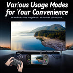 ANBERNIC RG40XXH 4.0 Inch IPS Screen 64G Bluetooth + WiFi Handheld Video Game Console, with 256G TF Card